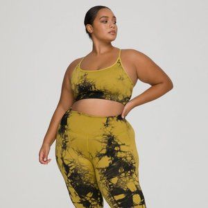 Good American Tie Dye Seamless Sports Bra